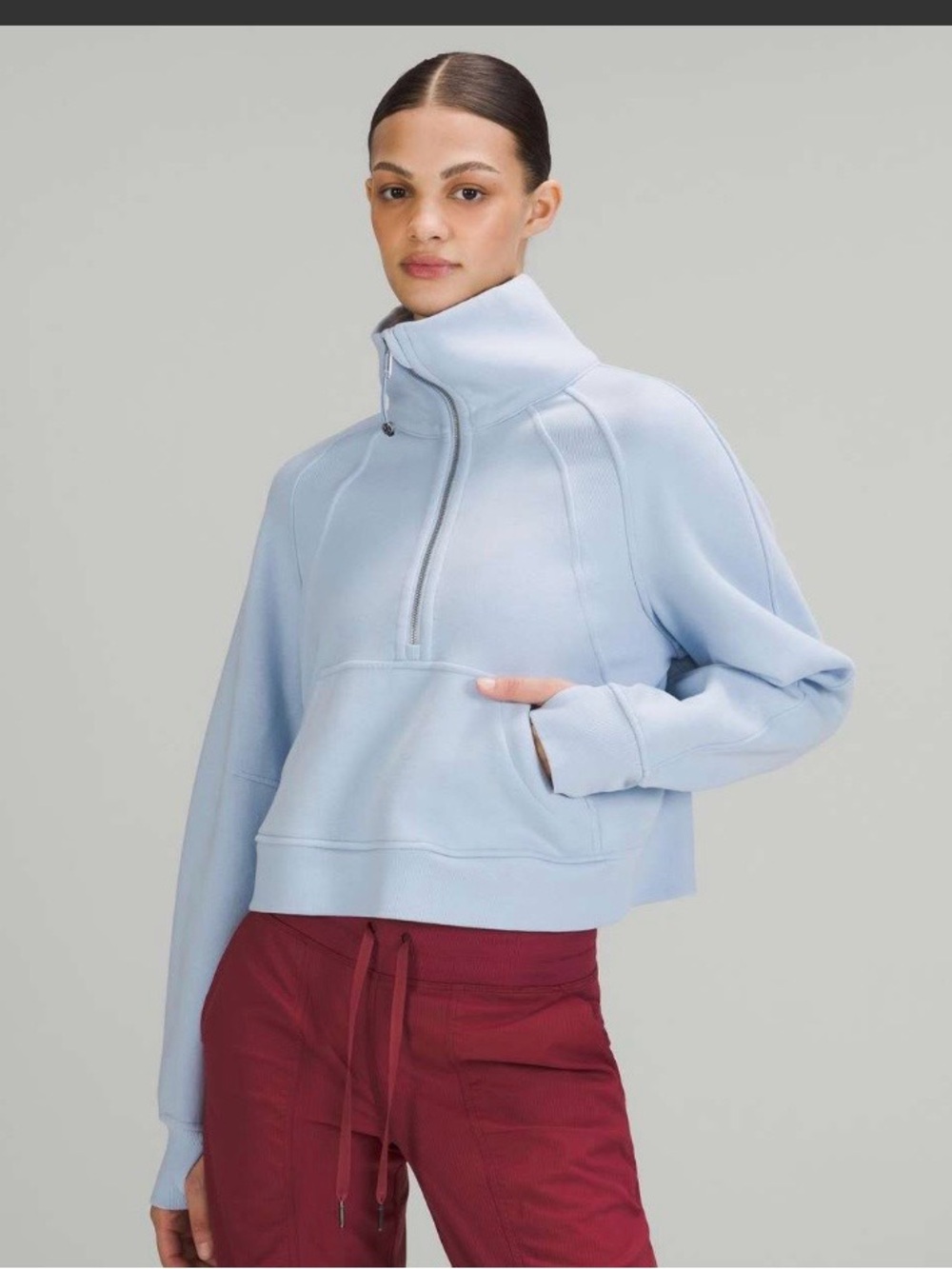 Lululemon scuba oversized funnel neck pullover